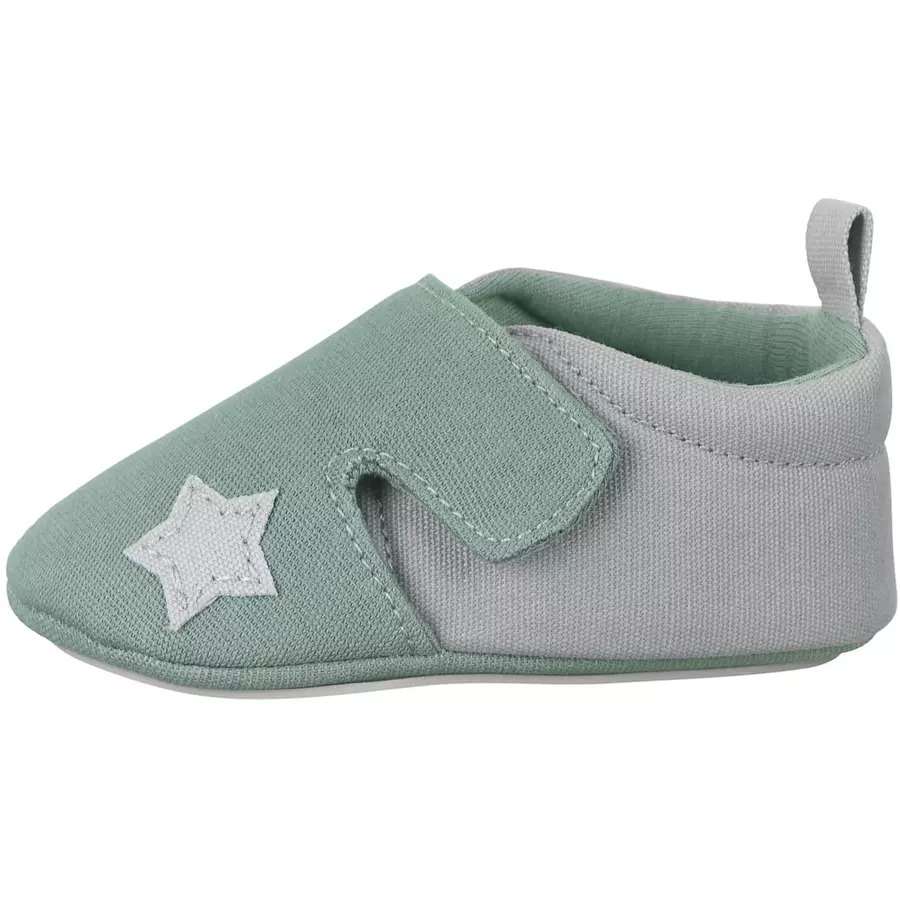 Sterntaler Baby-Krabbelschuh grün