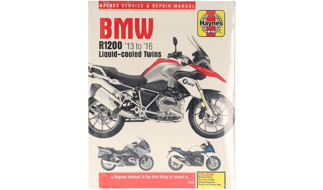 Værkstedshåndbog, BMW R1200GS 2013-2016
