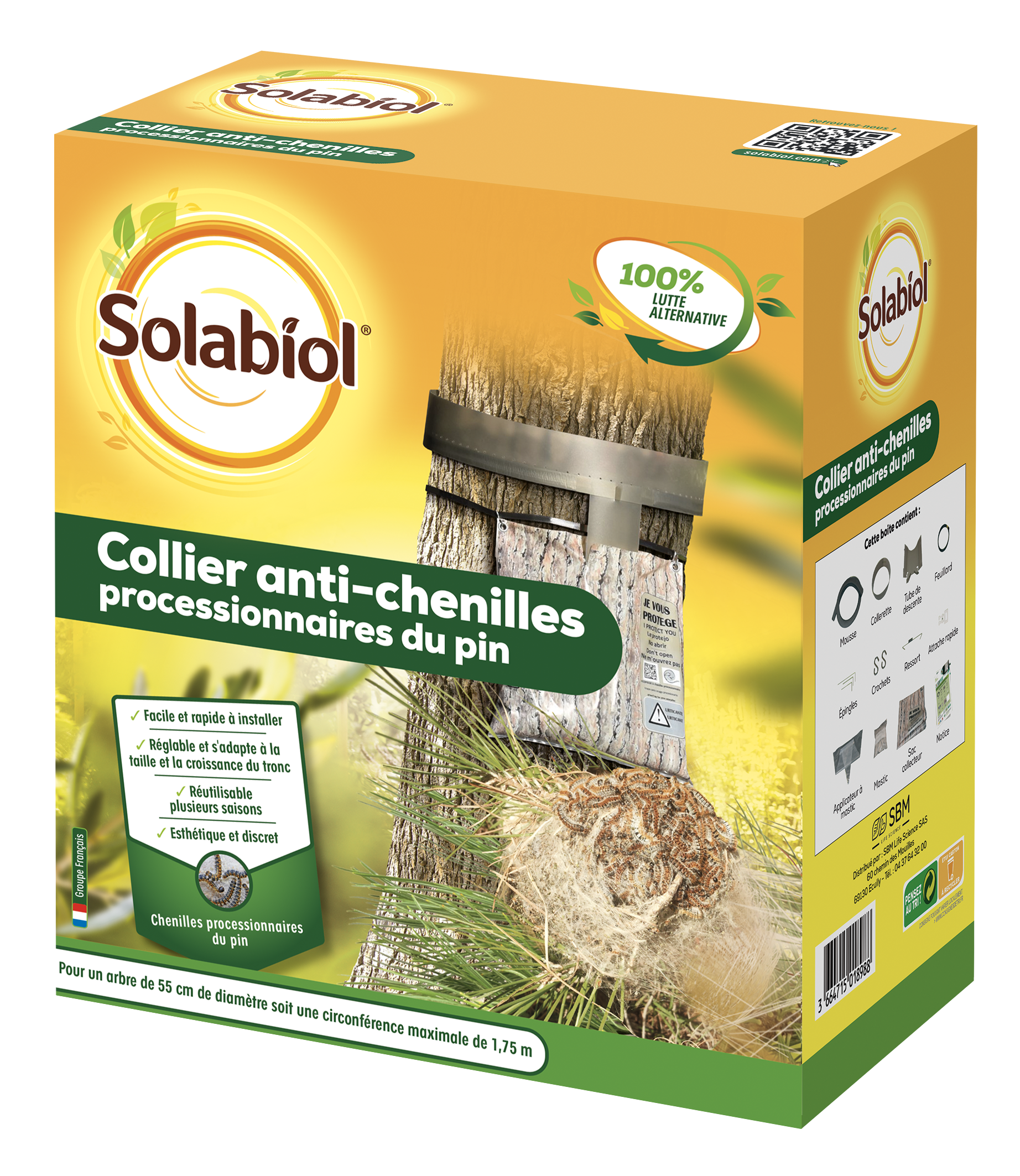 Socopro | piège à chenilles processionnaires du pin | kit complet avec