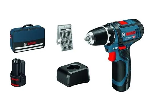 Bosch SKRUEMASKINE GSR12V-15 2X2AH 25XTB TASKE
