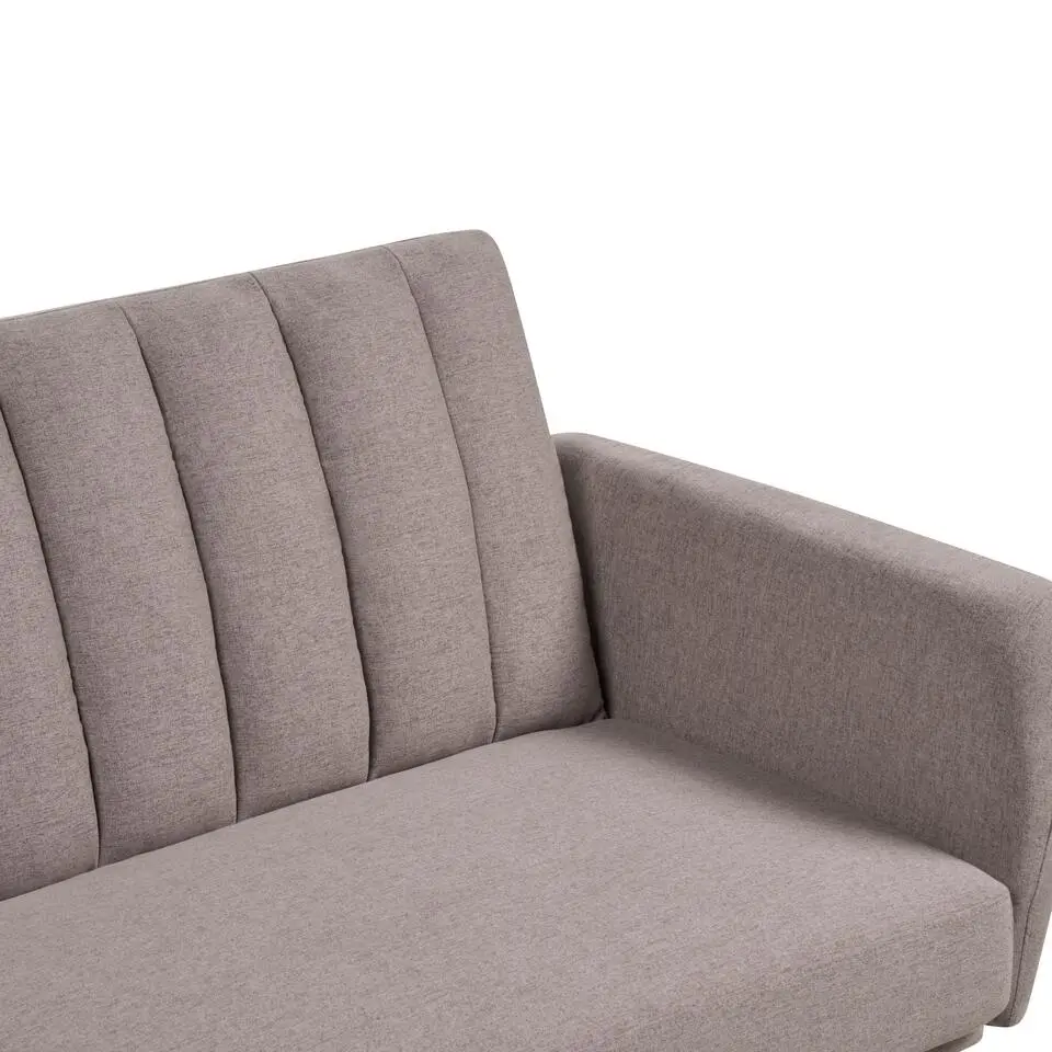VIMMERBY - Slaapbank - Lichtbruin - Polyester