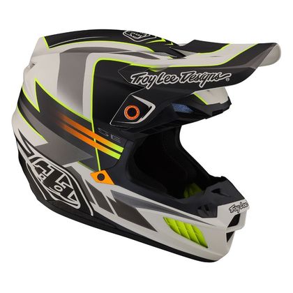 Casque cross TroyLee design SE5 ECE COMPOSITE SABER MIPS 2023 - Gris