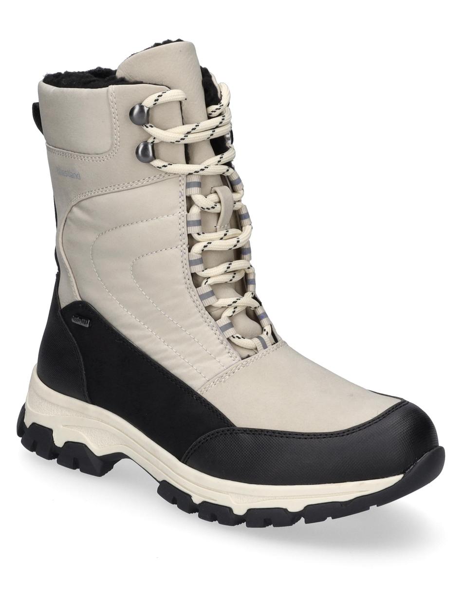Stiefel Chambery 02, schwarz-offwhi