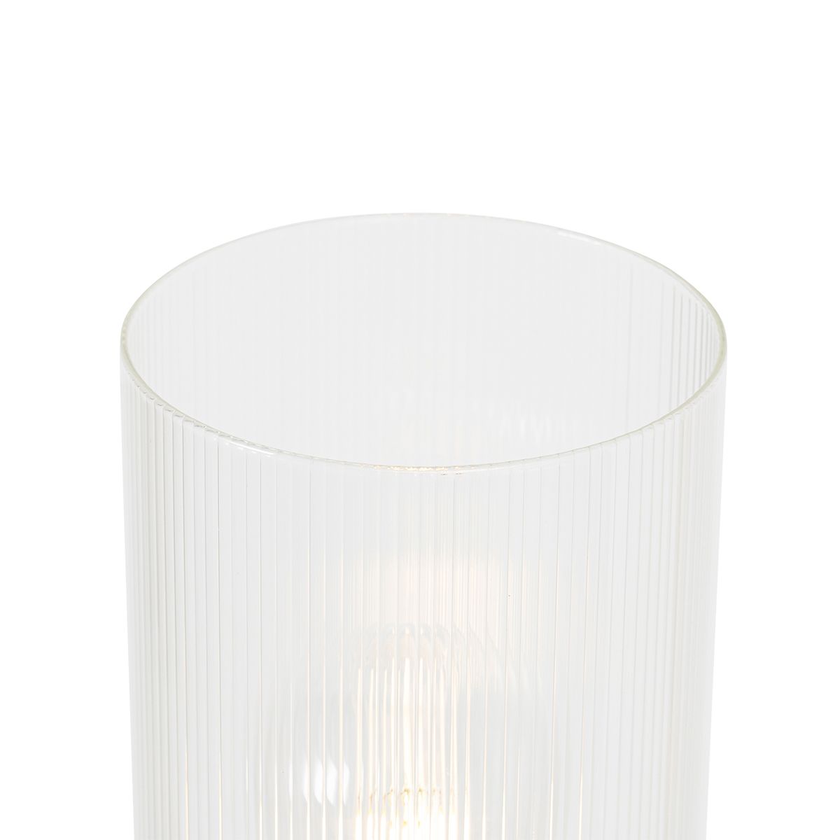 Art Deco vloerlamp goud met glas 2-lichts - Laura