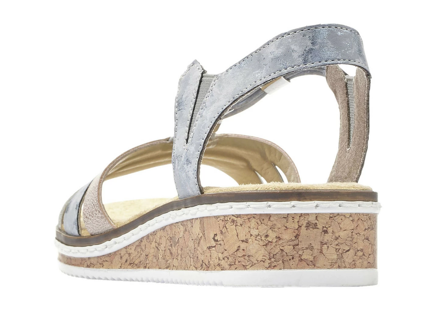 Rieker Sandale mit Metallschmuck