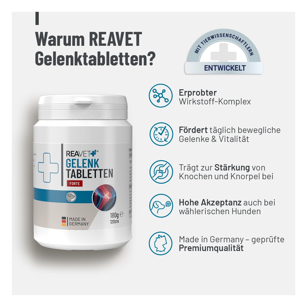 REAVET Gelenktabletten Forte 180Stk