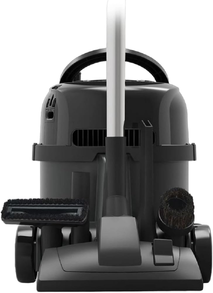 Numatic Henry 170 Plus PPR170-11 Staubsauger, schwarz inkl. Zubehörset AS0 – Profi Nass- und Trockensauger