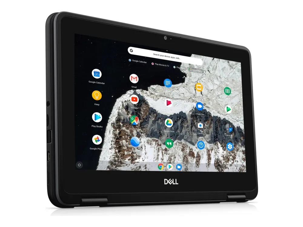 Dell Chromebook JSL 11 3110 2in1 - Flipdesign - Intel Celeron - N4500 / op til 2.8 GHz - Chrome OS - UHD Graphics - 4 GB RAM - 64 GB eMMC - 11.6