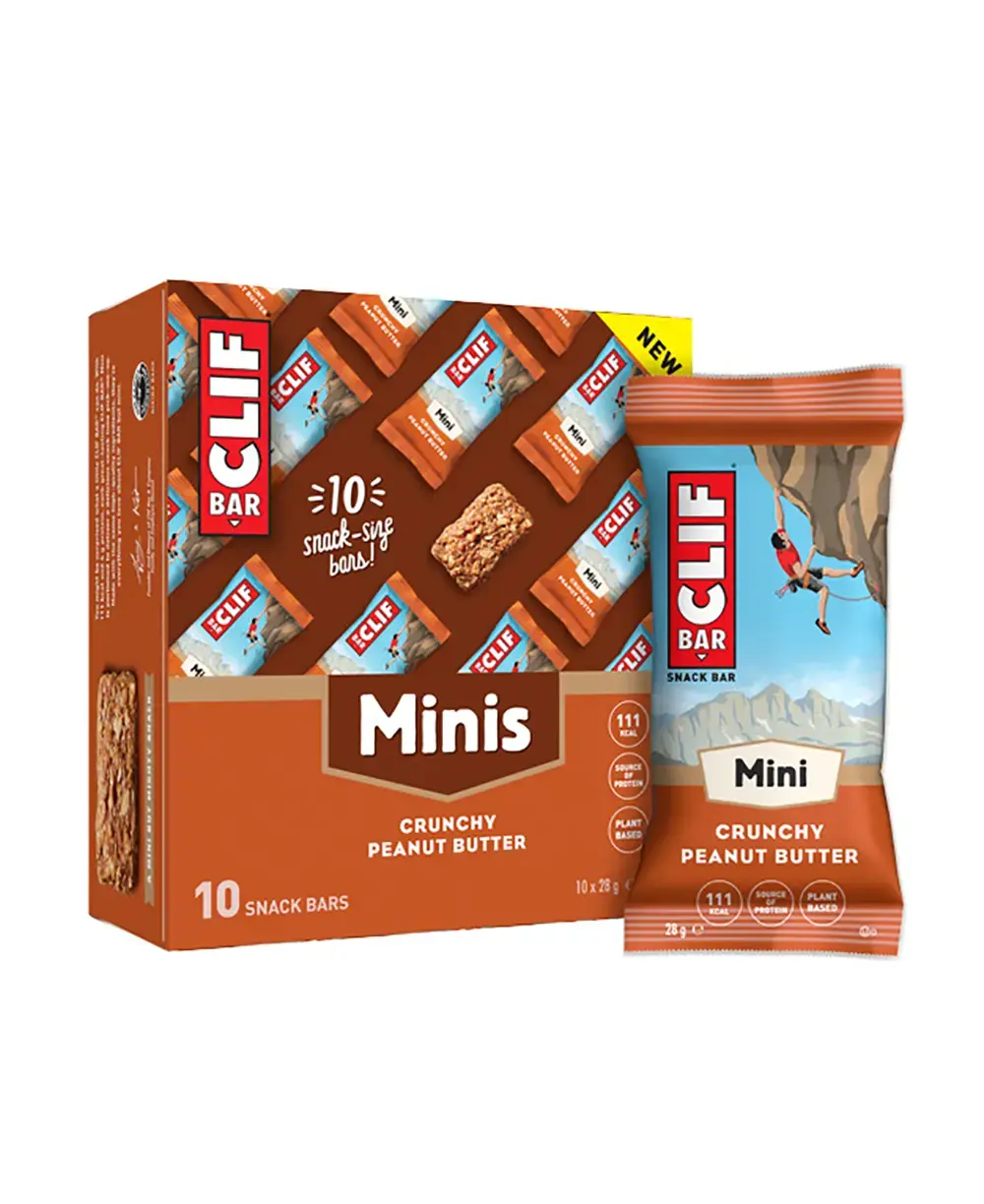 Clif Mini Crunchy Peanut Butter (10 stuks)