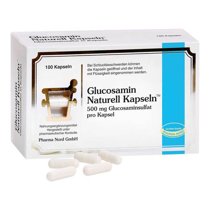 Glucosamin Naturell Kapseln, 100 St