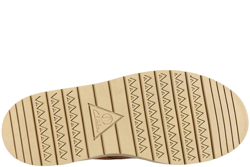 CLARKS POLDEN MOC SKO I BRUNT RUSKIND