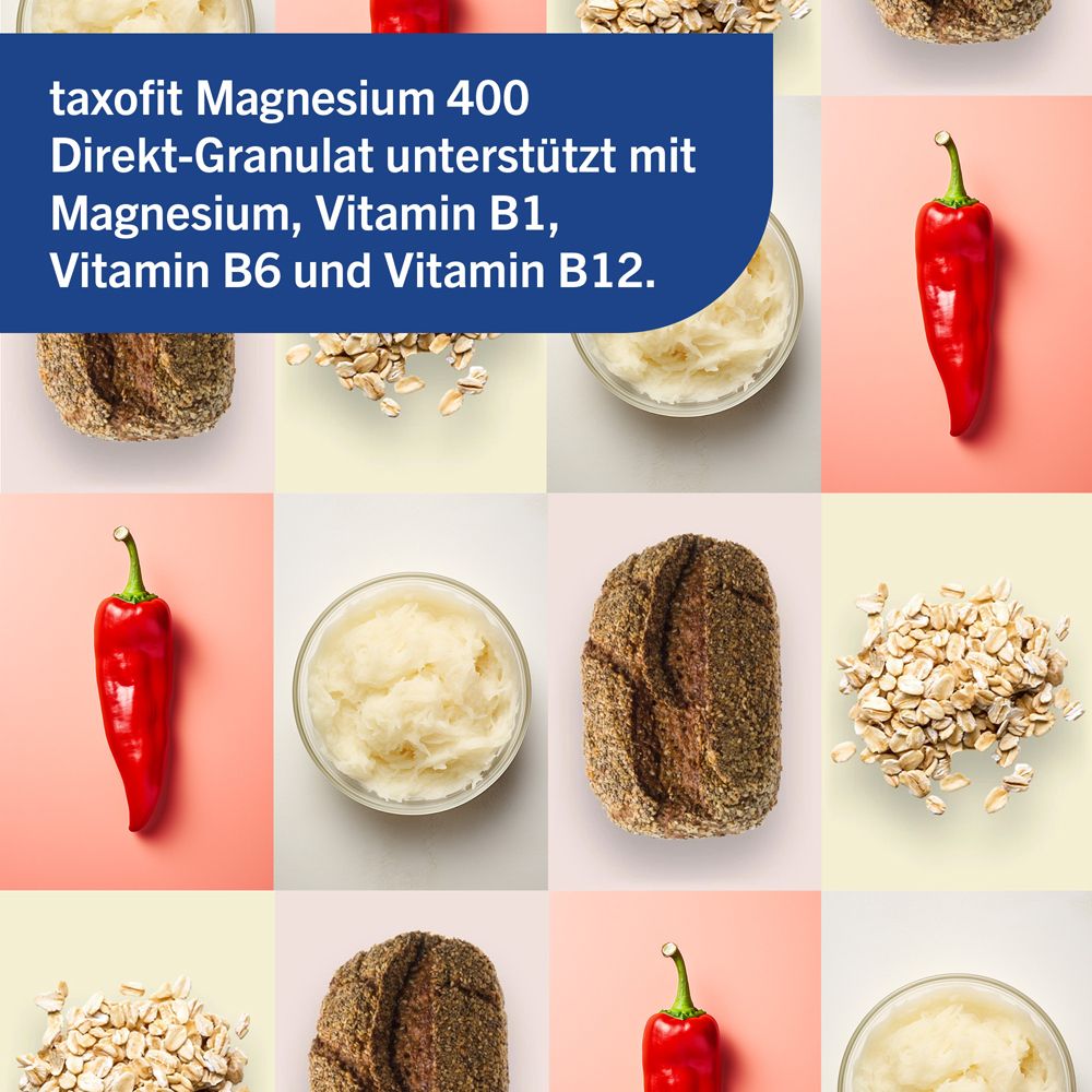 taxofit® Magnesium 400 Direkt-Granulat