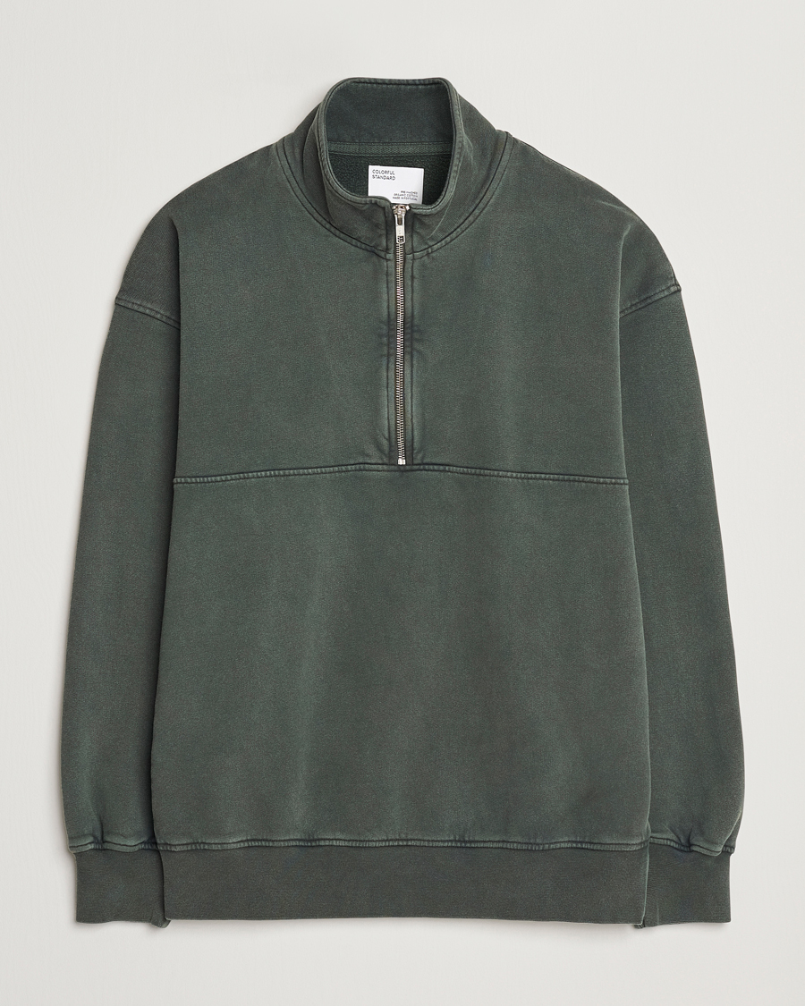 Colorful Standard Classic Organic Half-Zip Midnight Forest