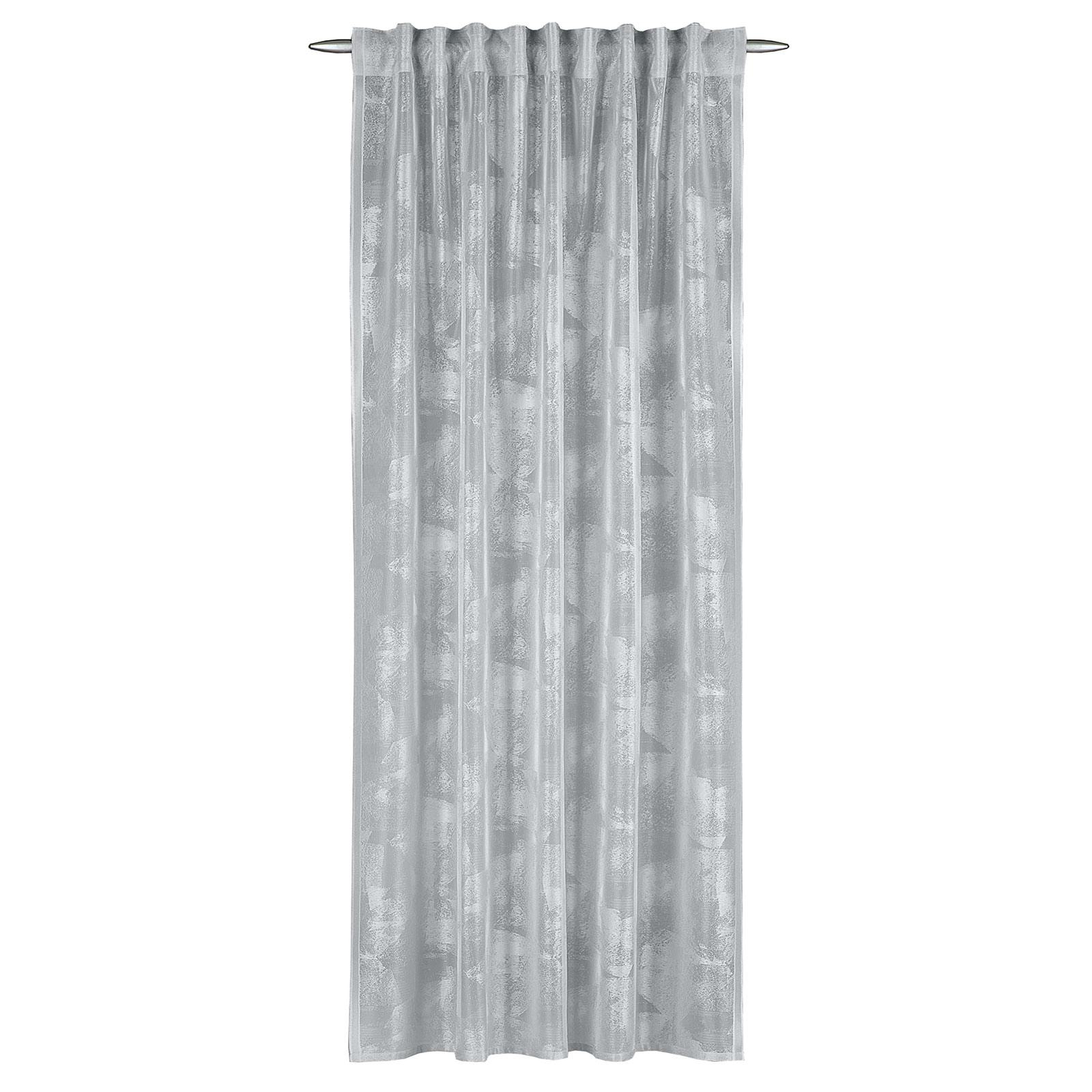 Schlaufenschal - silber - Betonoptik - 140x245 cm