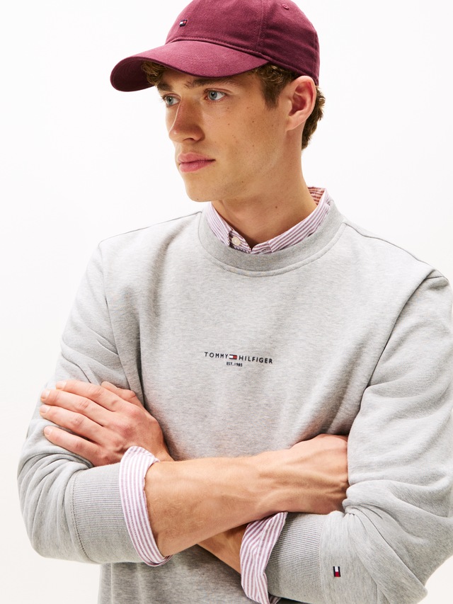 Tommy Hilfiger Sweatshirt »TOMMY LOGO TIPPED CREWNECK«