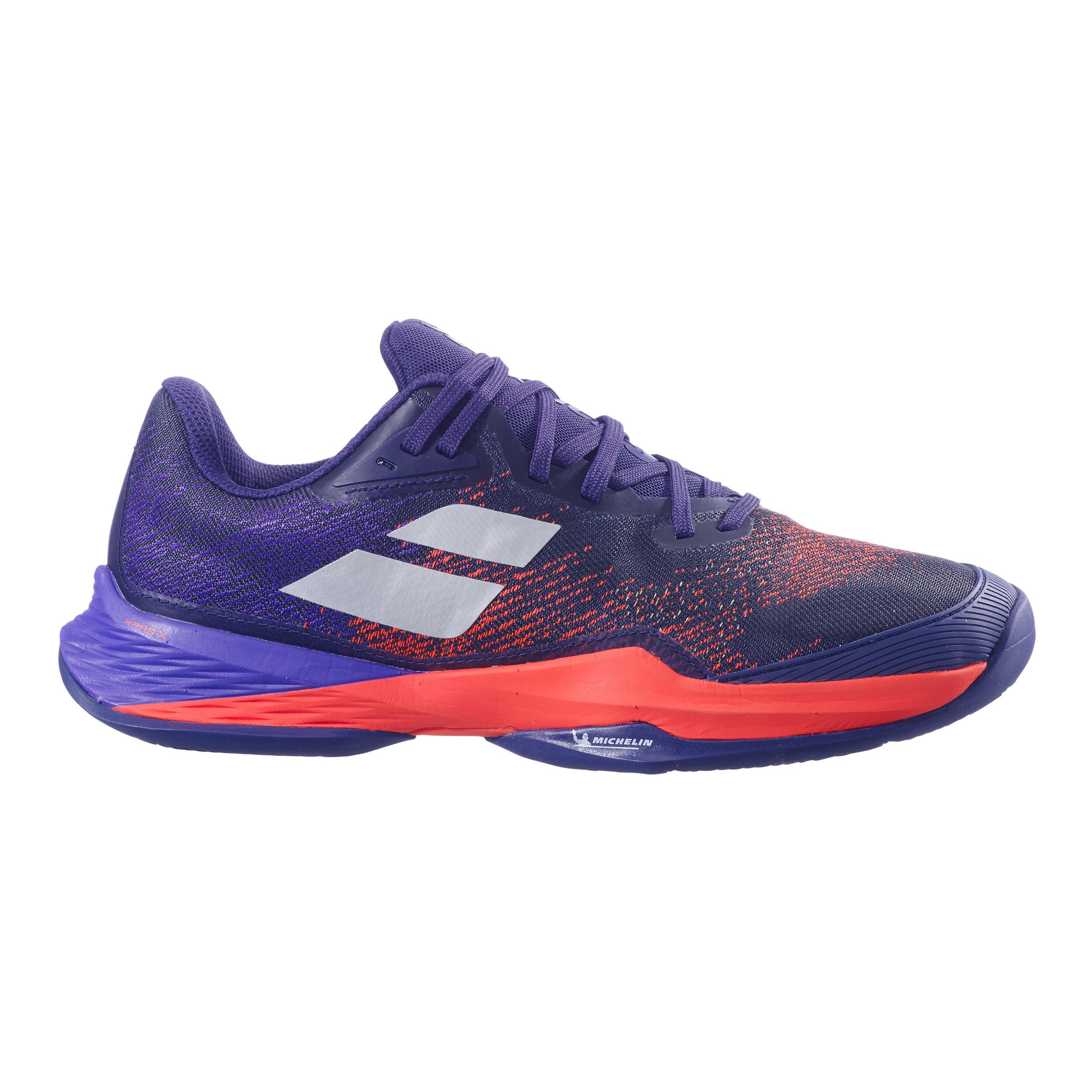 Babolat Jet Mach 3 Chaussure Terre Battue Hommes - Bleu , Corail