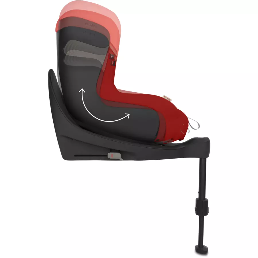 cybex GOLD Reboarder Sirona S2 i-Size Hibiscus Red