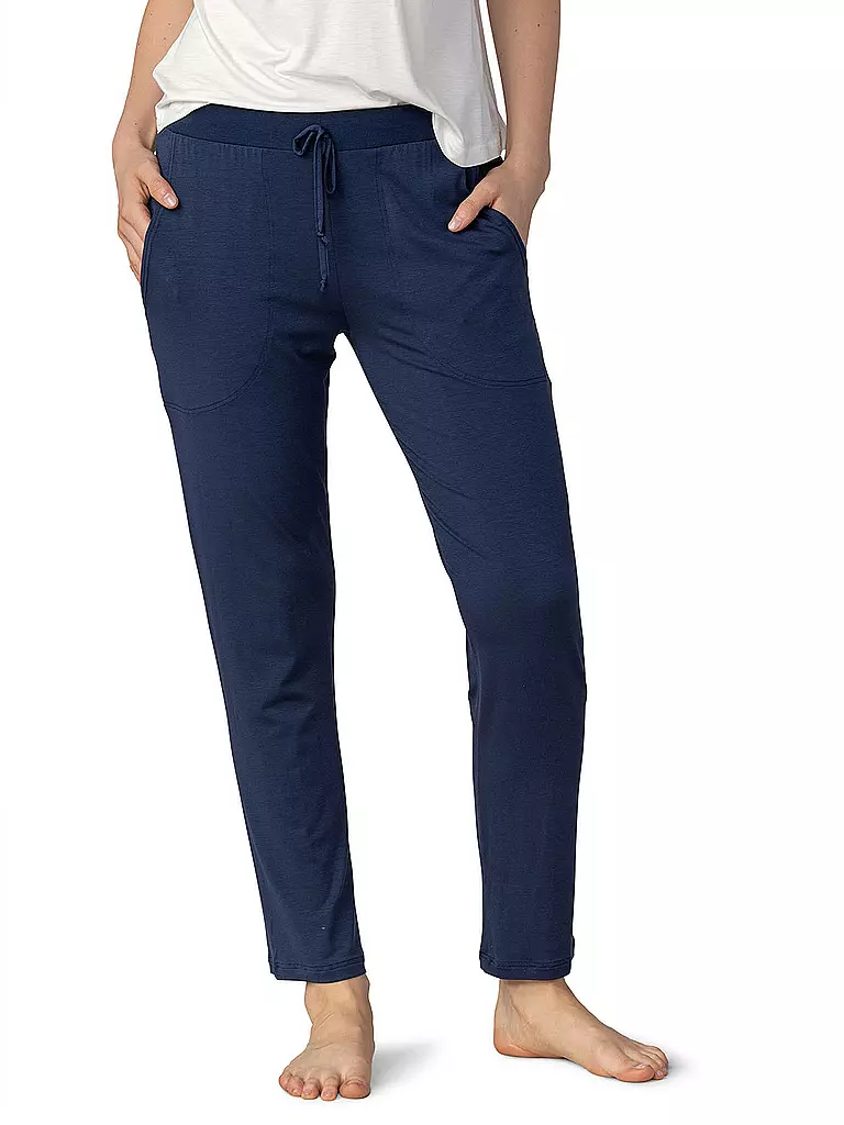 MEY Loungewear Hose VIVIANA dunkelblau