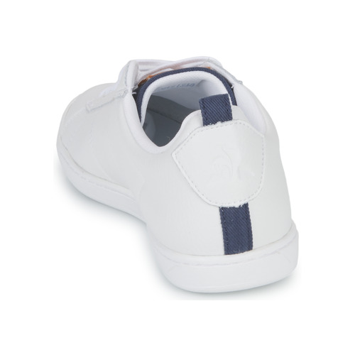 Le Coq Sportif - COURTCLASSIC - Blanc / Marron
