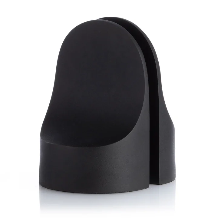 XLBoom - Emoji Buchstütze (2er-Set), schwarz