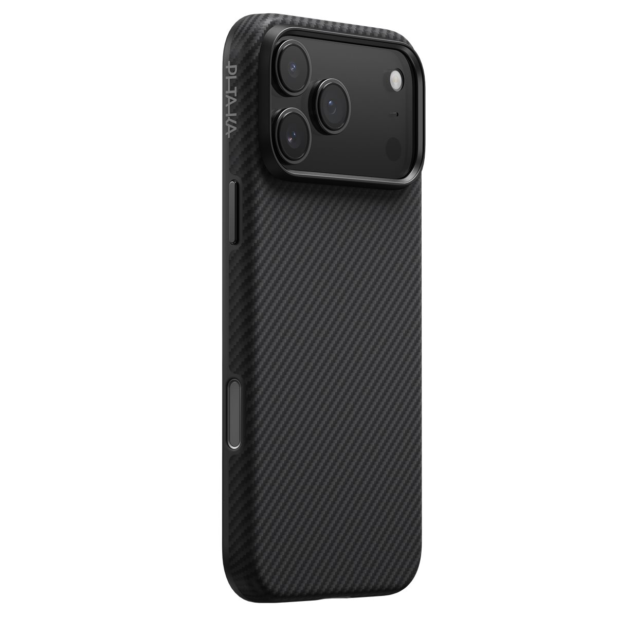 iPhone 17 Pro MagEZ UltraGuard MagSafe Case Aramid Schutzhülle (KI1701PB) - Schwarz (Carbon)