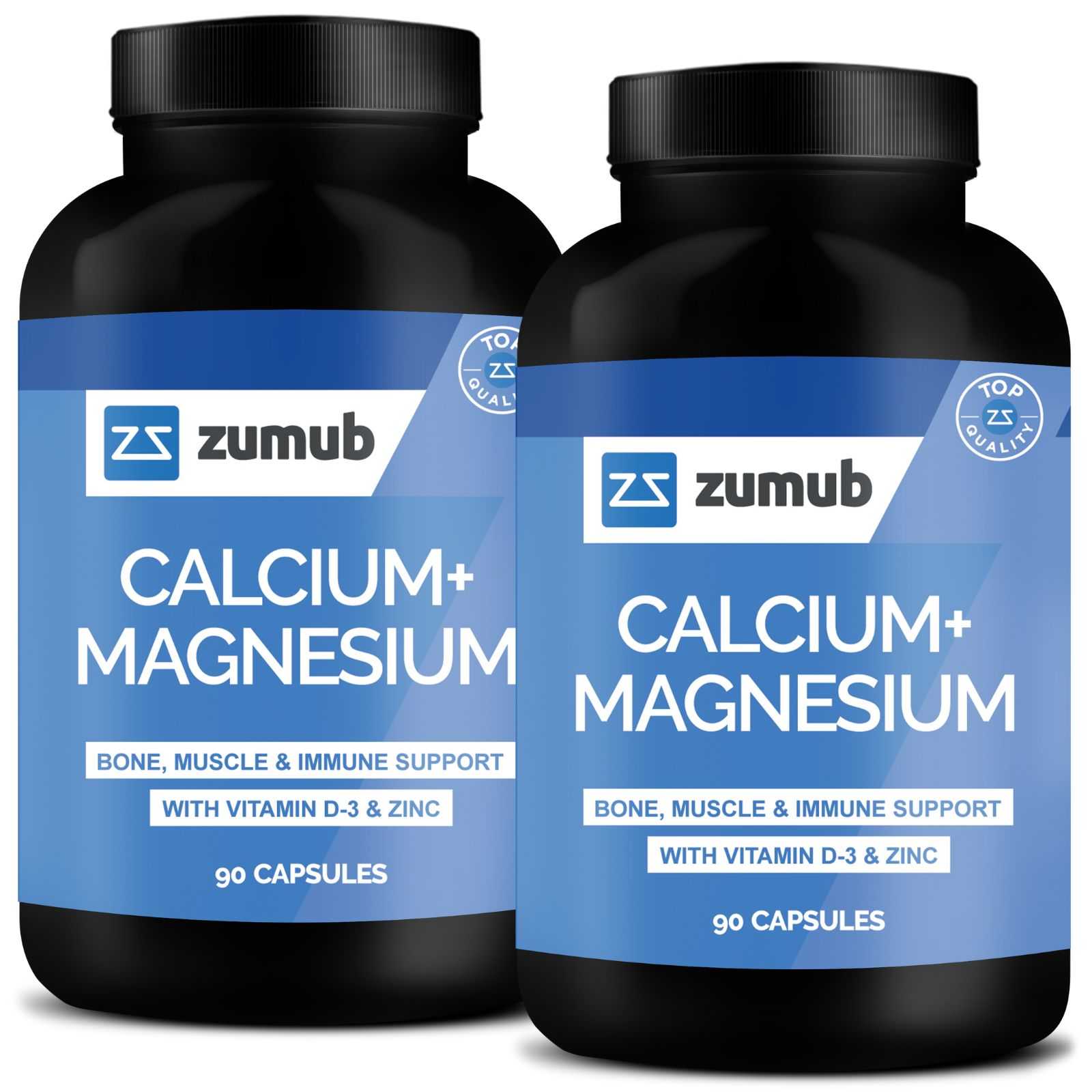 Zumba Cálcio + Magnésio 90 cápsulas