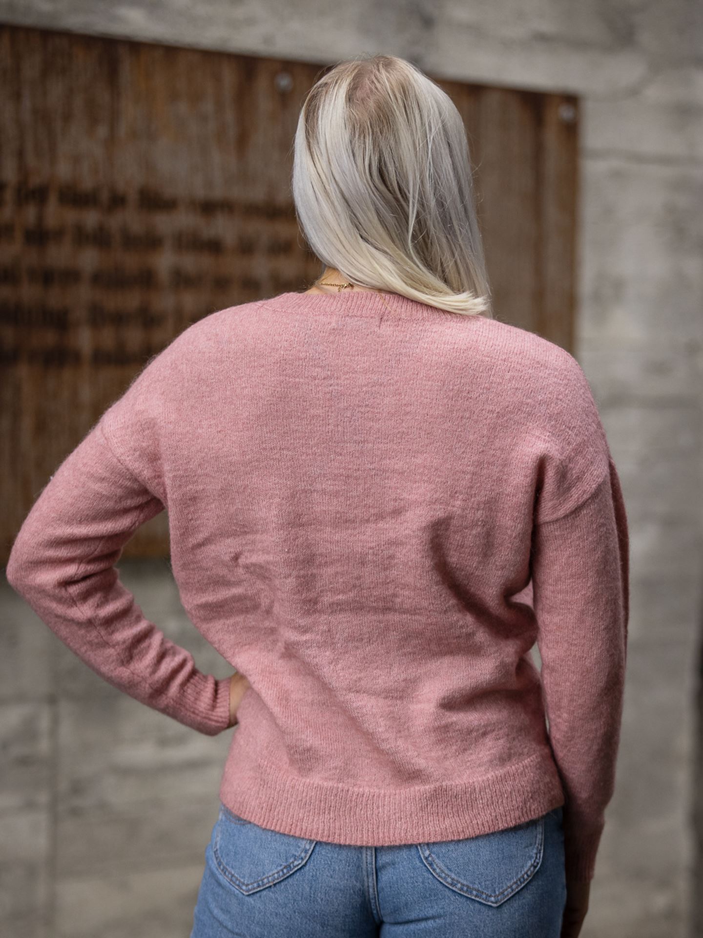 Femme Mohair O-Neck Pullover