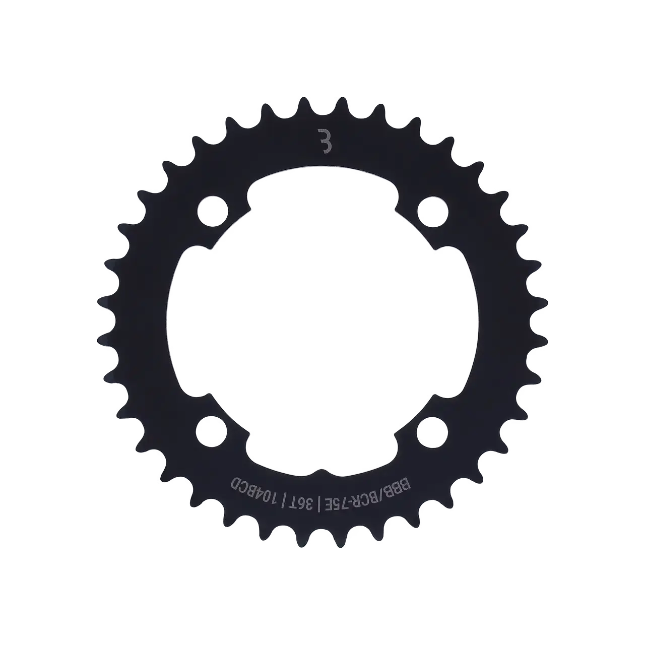 BBB Cycling E-bikeGear BCR-75E 104 Steek Kettingblad Zwart