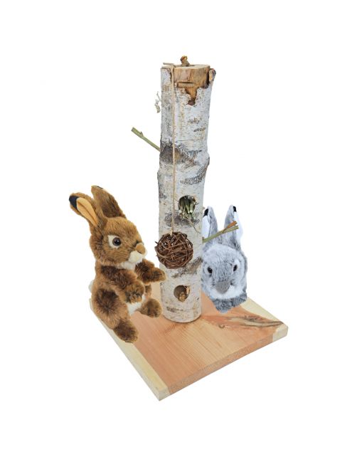 Jr Farm Activiteitenboom - Natuurlijk - Speelgoed - 18.7 x 39.3 x 58.5 cm