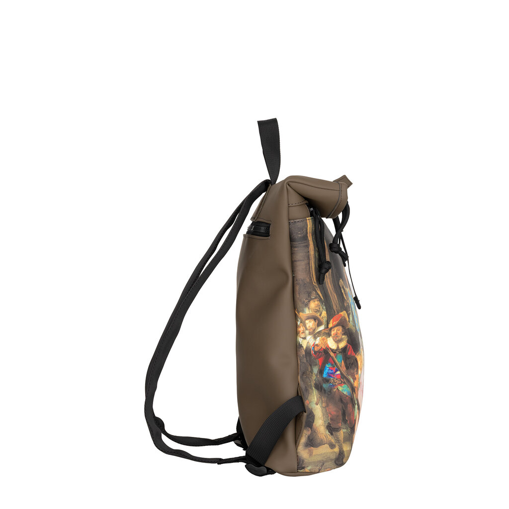 New Rebels Mart Art Los Angeles Rolltop Backpack Mini Nachtwacht