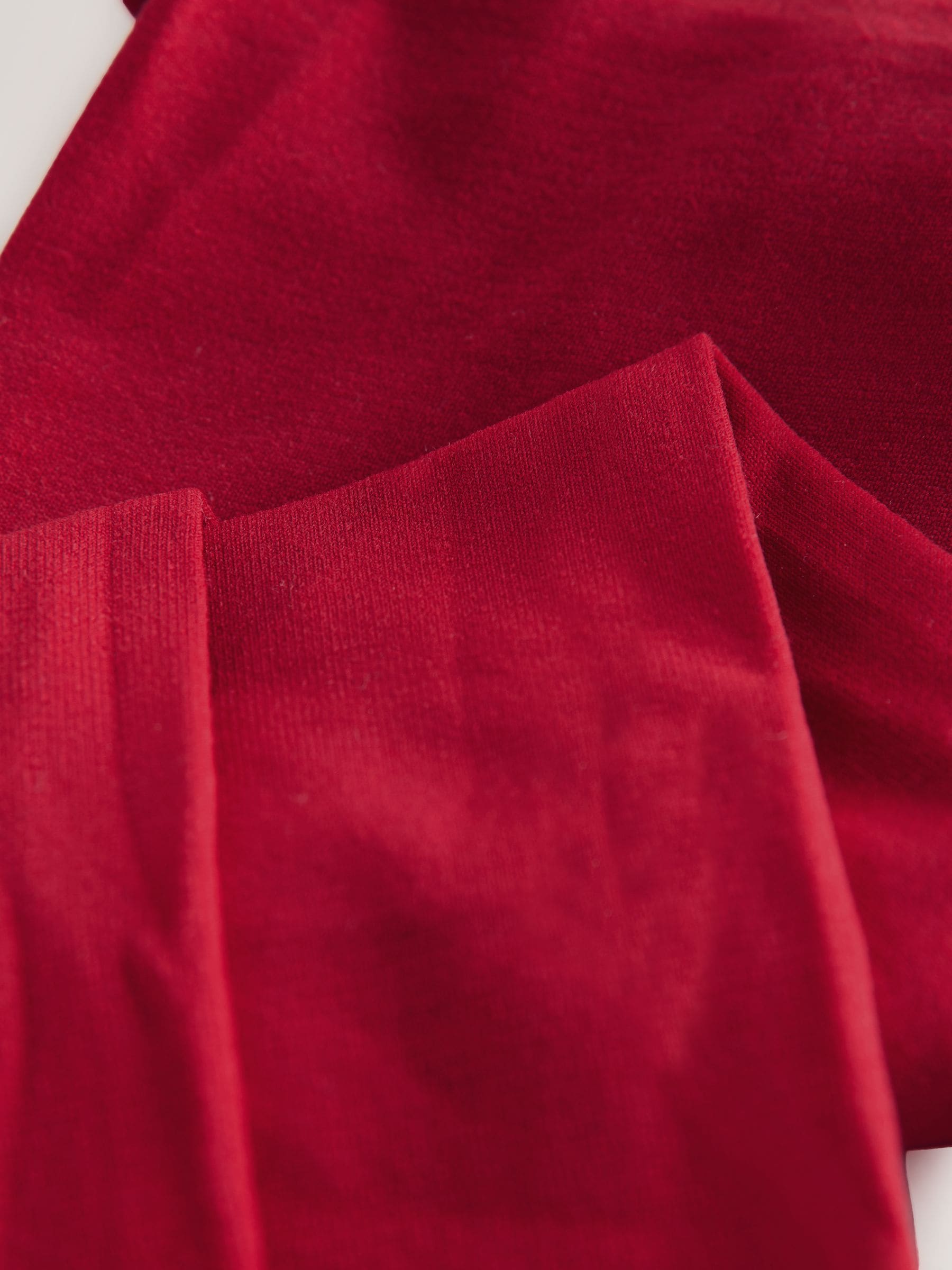 Rood - 80 Denier schoolmaillot