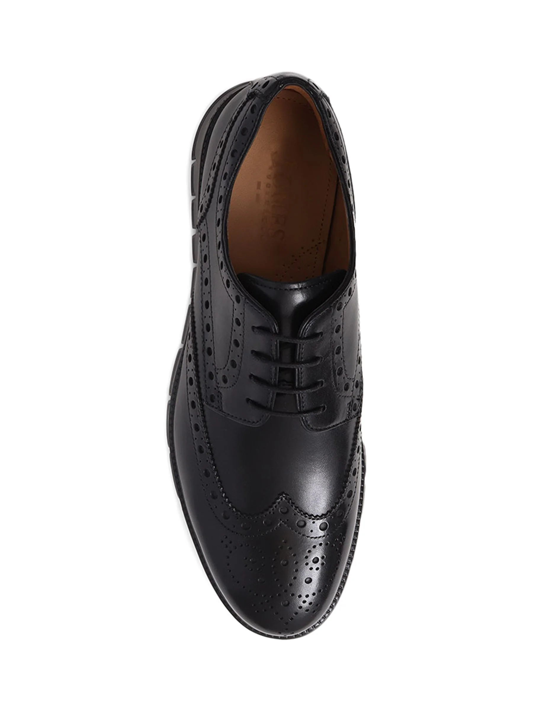 Zwart - Jones Bootmaker London City 2 Brogues Derby Shoes