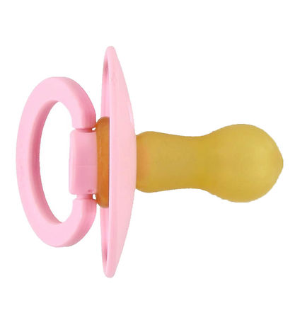 BIBS Colour Schnuller - Gr. 1 - 2er-Pack - Rund - Baby Pink