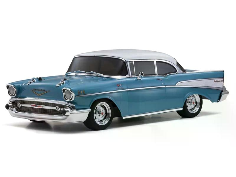 Kyosho Serienwagen Fazer MK2 1957 Chevy Bel Air Coupe 1:10, 4WD On-Road Modell mit Detaillierter 1957 Chevrolet Bel Air Coupe Karosserie