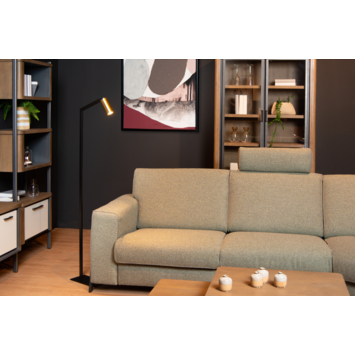 Lucide SYBIL vloerlamp Zwart