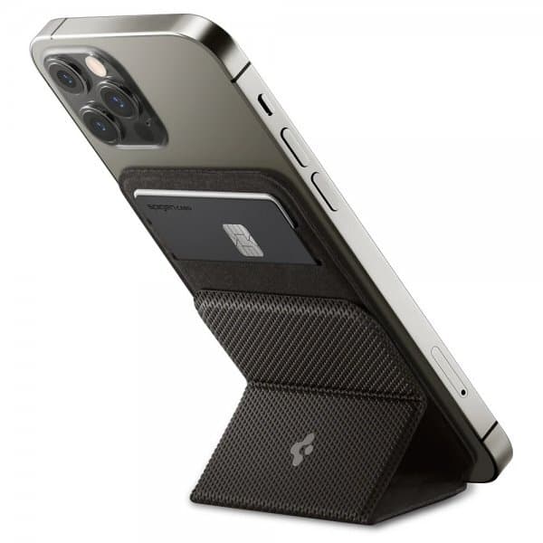 Spigen Kortholder MagSafe Smart Fold Wallet Gunmetal
