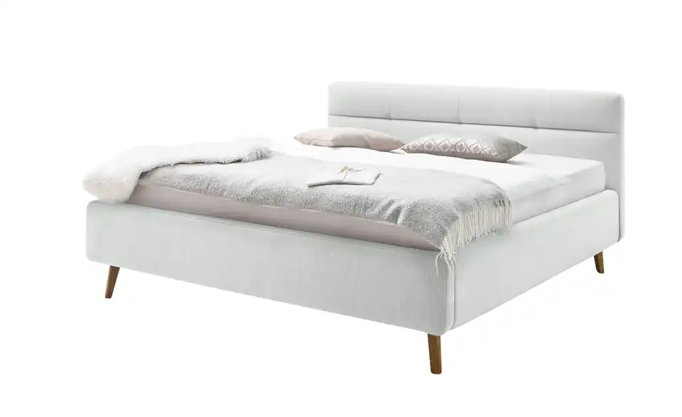 Polsterbett Lotte 160 cm Hellgrau
