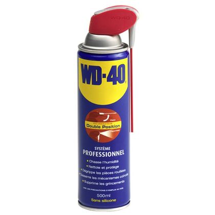 Produit d'entretien WD 40 SPRAY DOUBLE POSITION 500 ML Universel