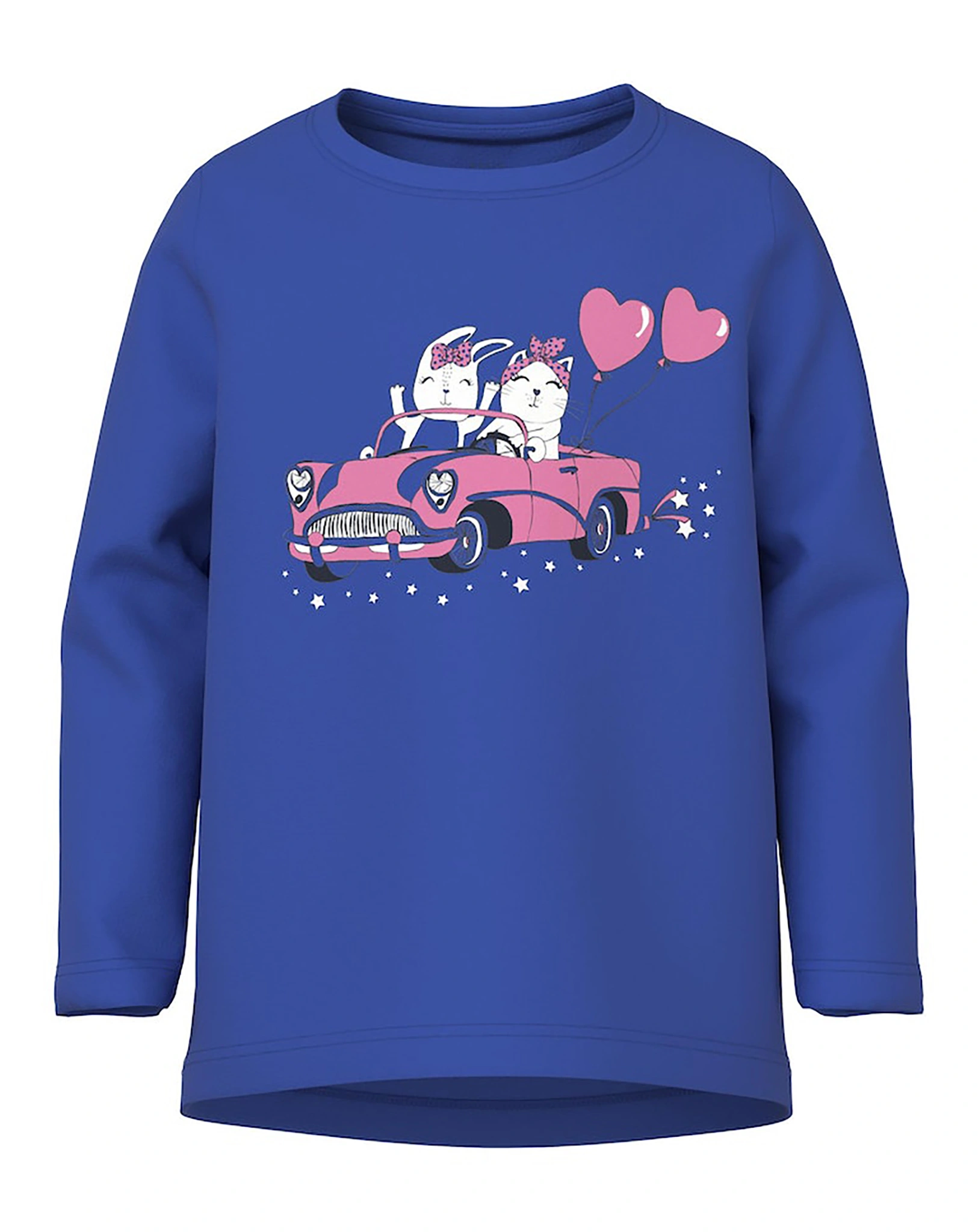 Langarmshirt NMFVIOLET in dazzling blue