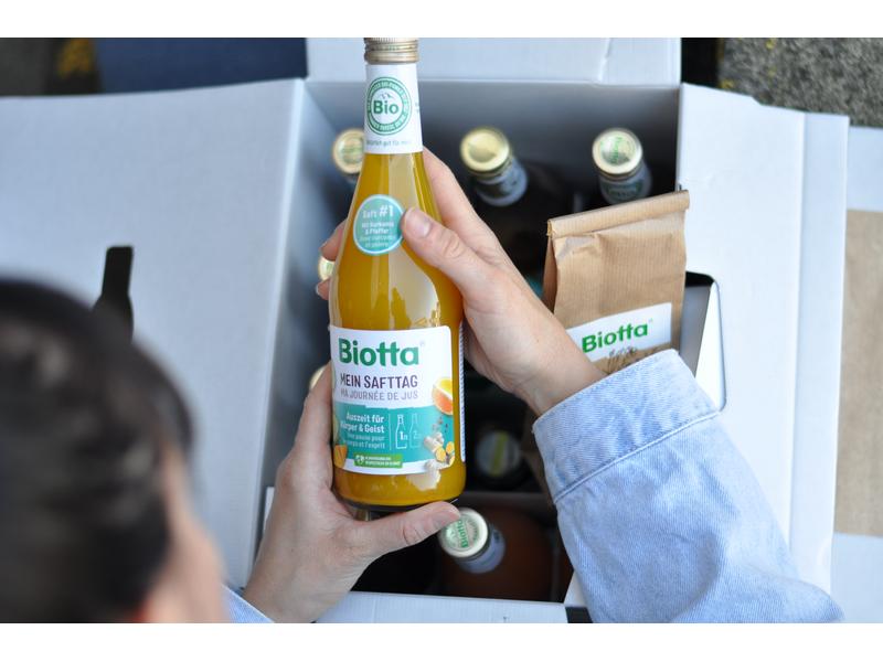 Biotta Säfte Biotta Wellness Woche 11 x 0.5 l Schweizer Saft für eine Saftkur