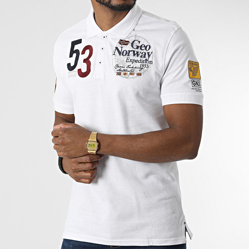 Polo Manches Courtes Kelan Blanc