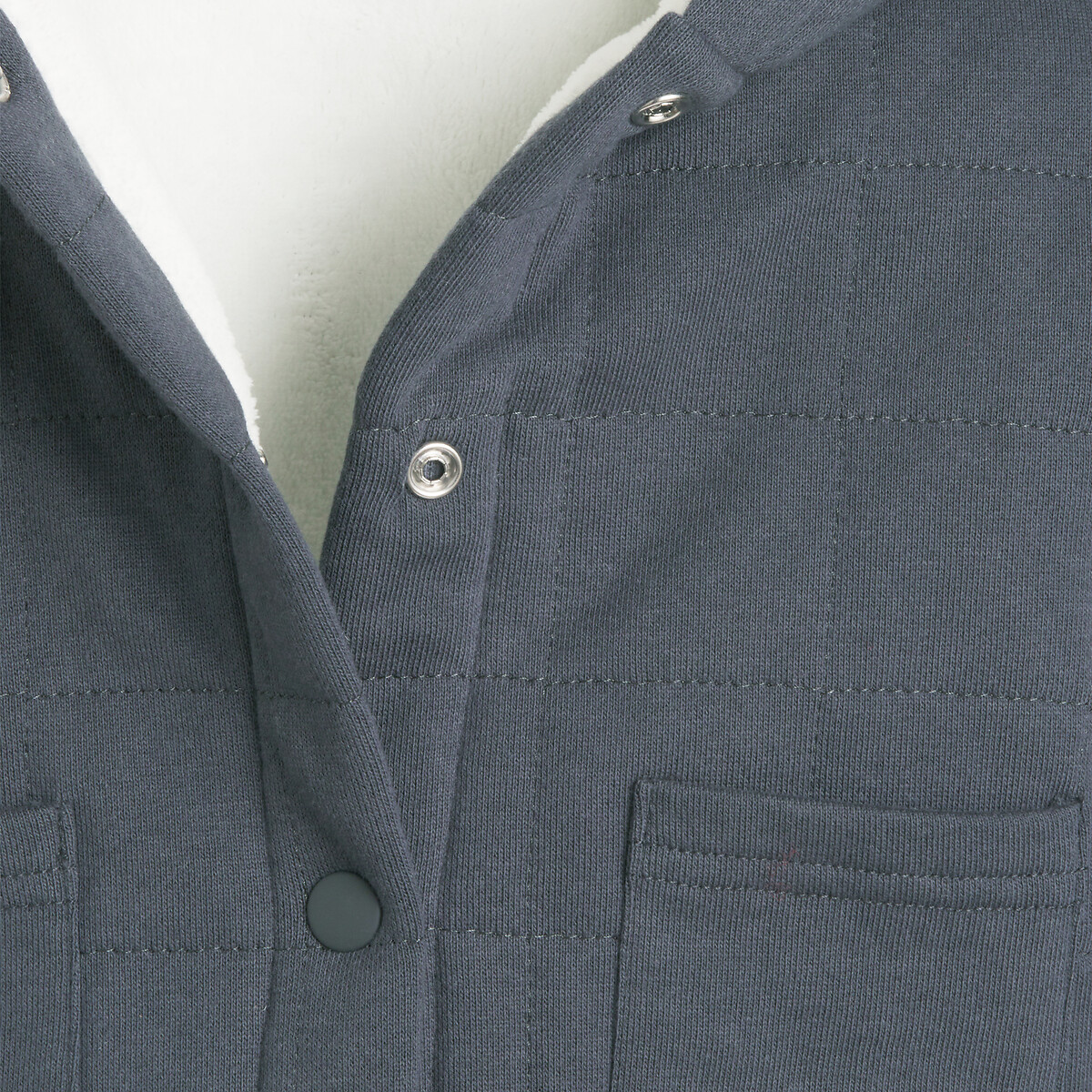 COLEÇÕES LA REDOUTE<br>Jaqueta em fleece acolchoado com forro de plumas