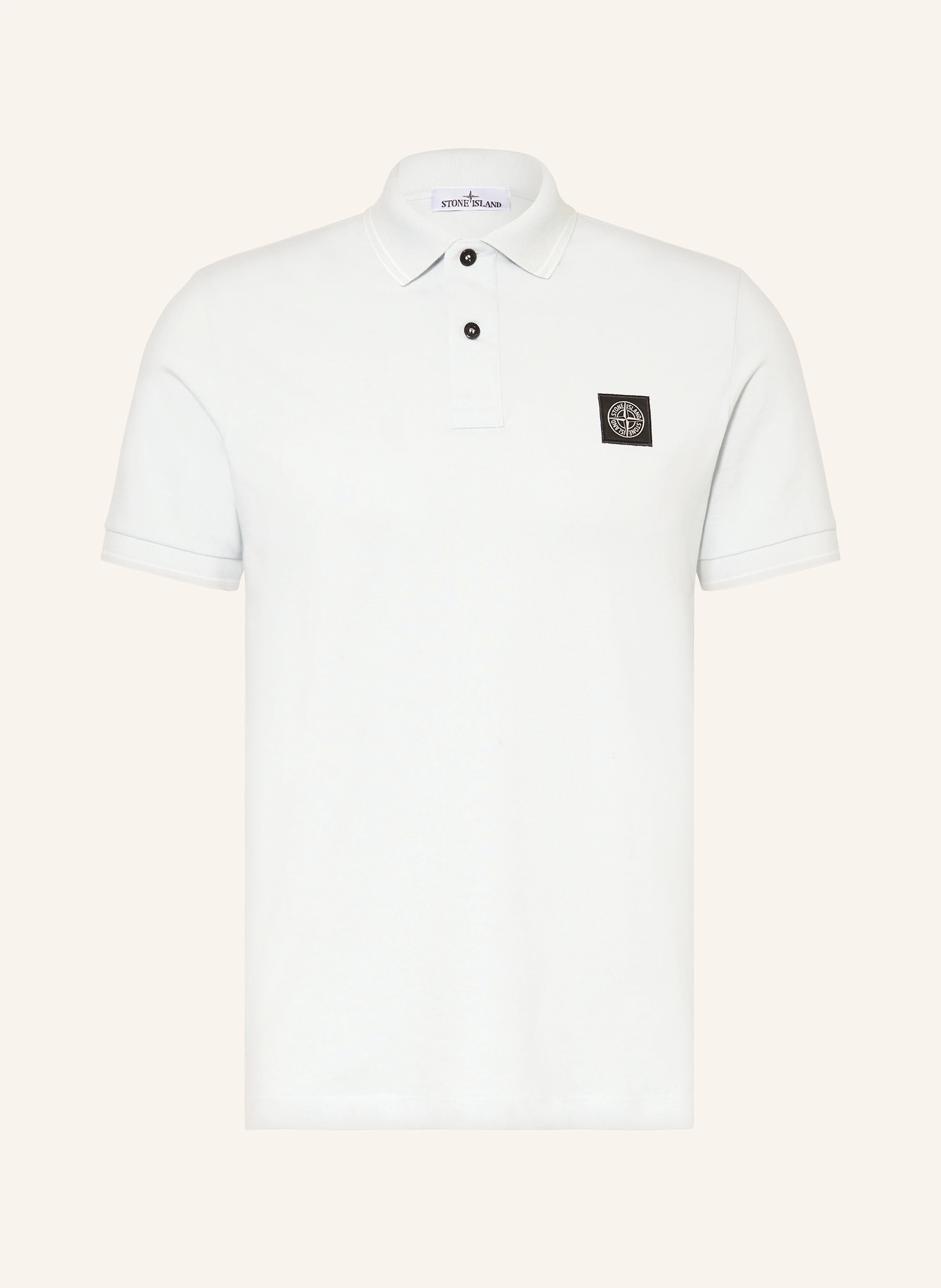 STONE ISLAND Piqué-Poloshirt Slim Fit