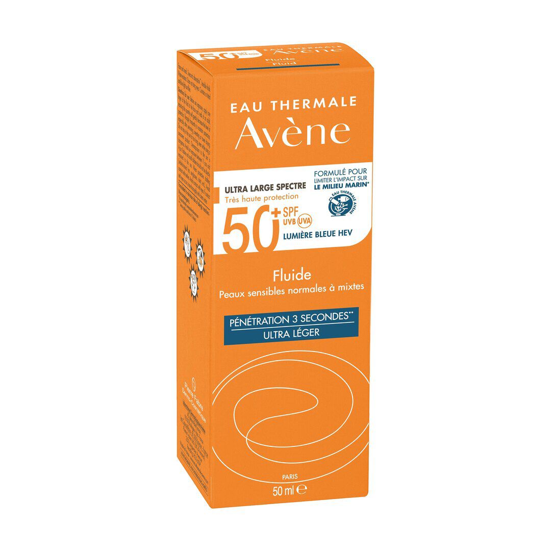AVENE  Protetor Solar Fluido 50+ SPF50 - 50ml