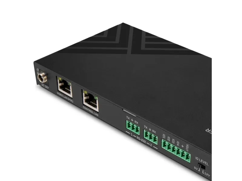 Lindy SDVoE Controller Muliggør styring og konfiguration af flere Video over IP SDVoE Extender No.38365 via en enkelt WebGUI (38364)