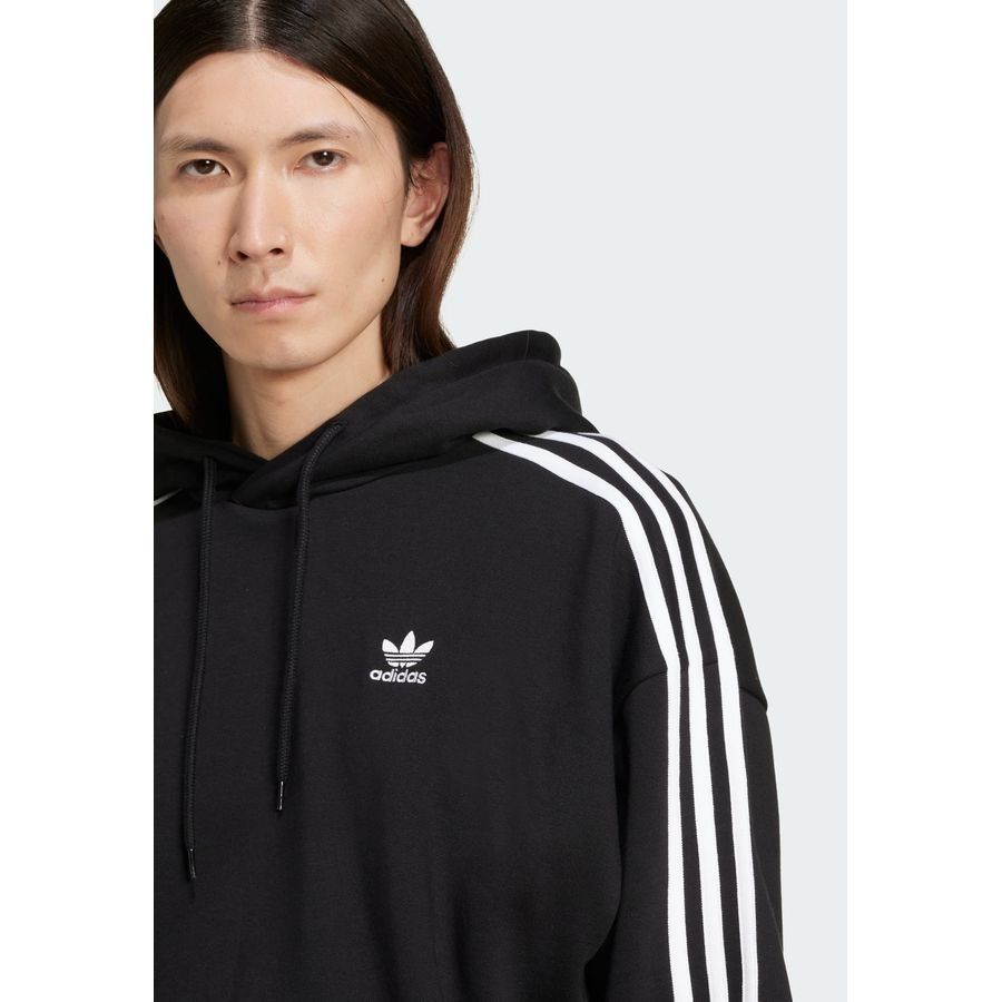 Adidas Original Sweat-shirt à capuche coupe baggy Adicolor