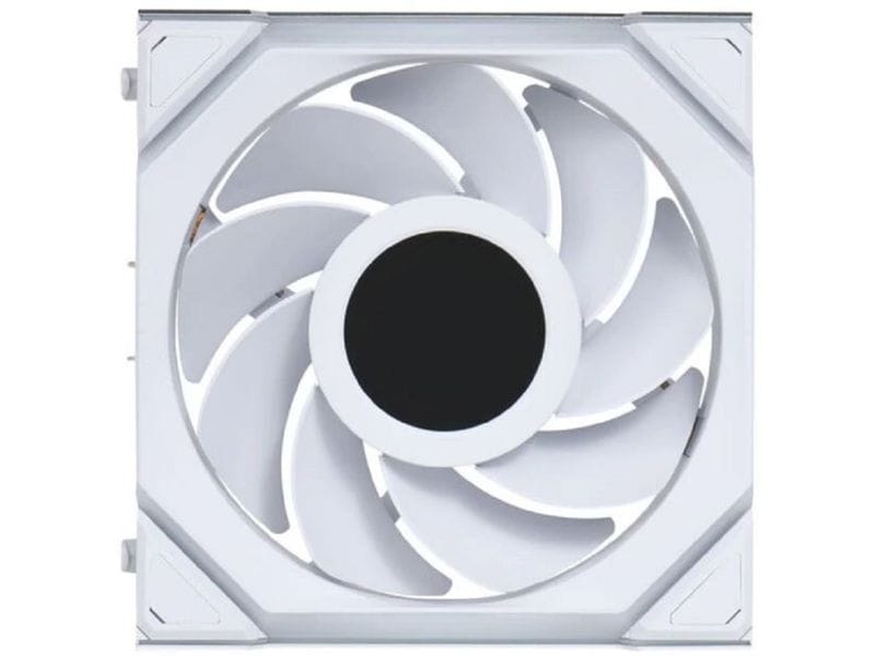 Lian Li PC-Lüfter UNI FAN SL 120 Reverse Blade 3er-Pack Wireless LCD Lüfter Inklusive Controller zum Steuern der Drahzahl, Lichteffekte und des LCDs