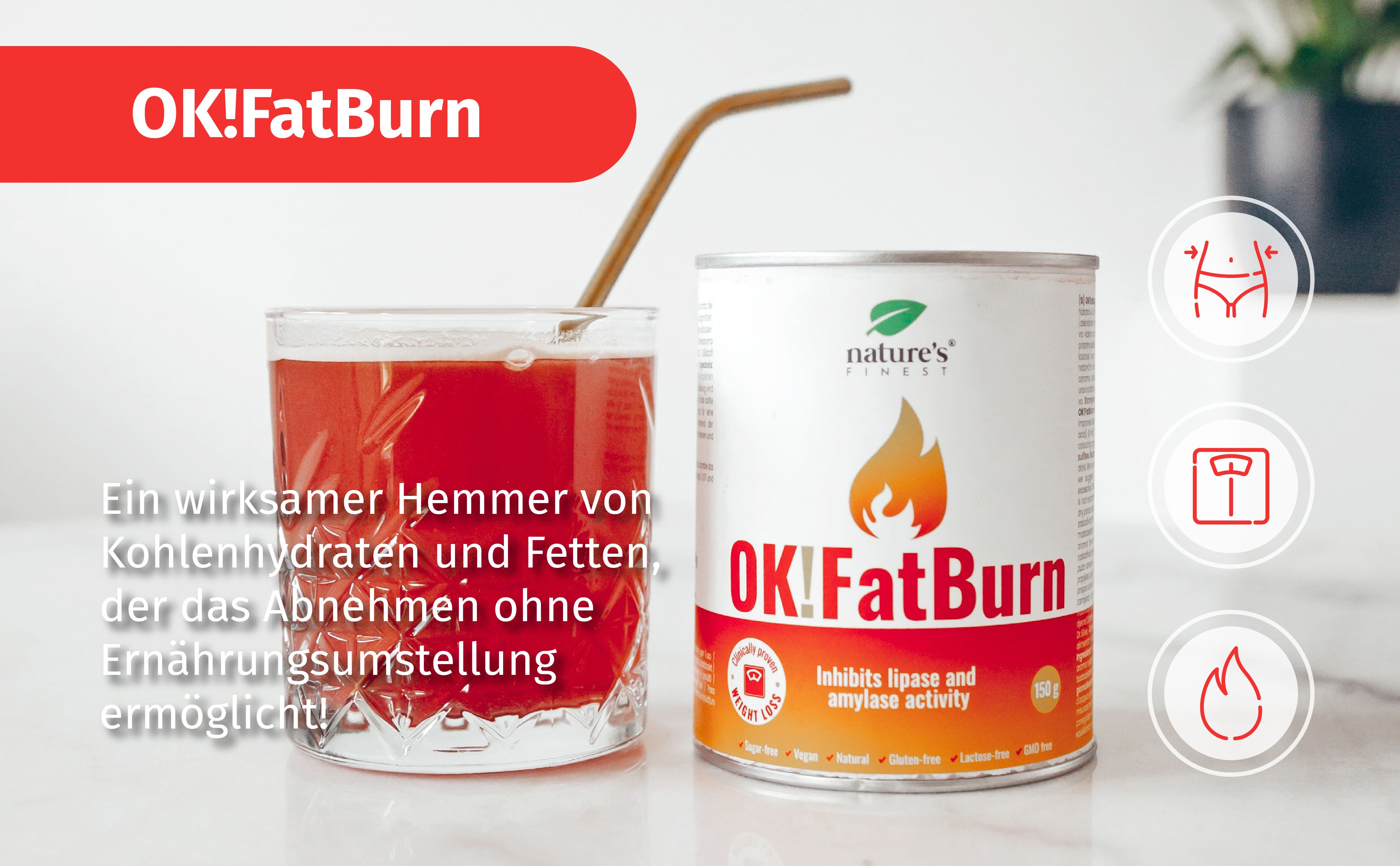 Nature's Finest OK!FatBurn - Fettverbrenner