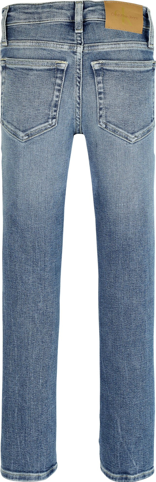 Calvin Klein Jeans Slim-fit-Jeans »SLIM NEW MID BLUE PWS«, für Kinder bis 16 Jahre, in cooler Waschung