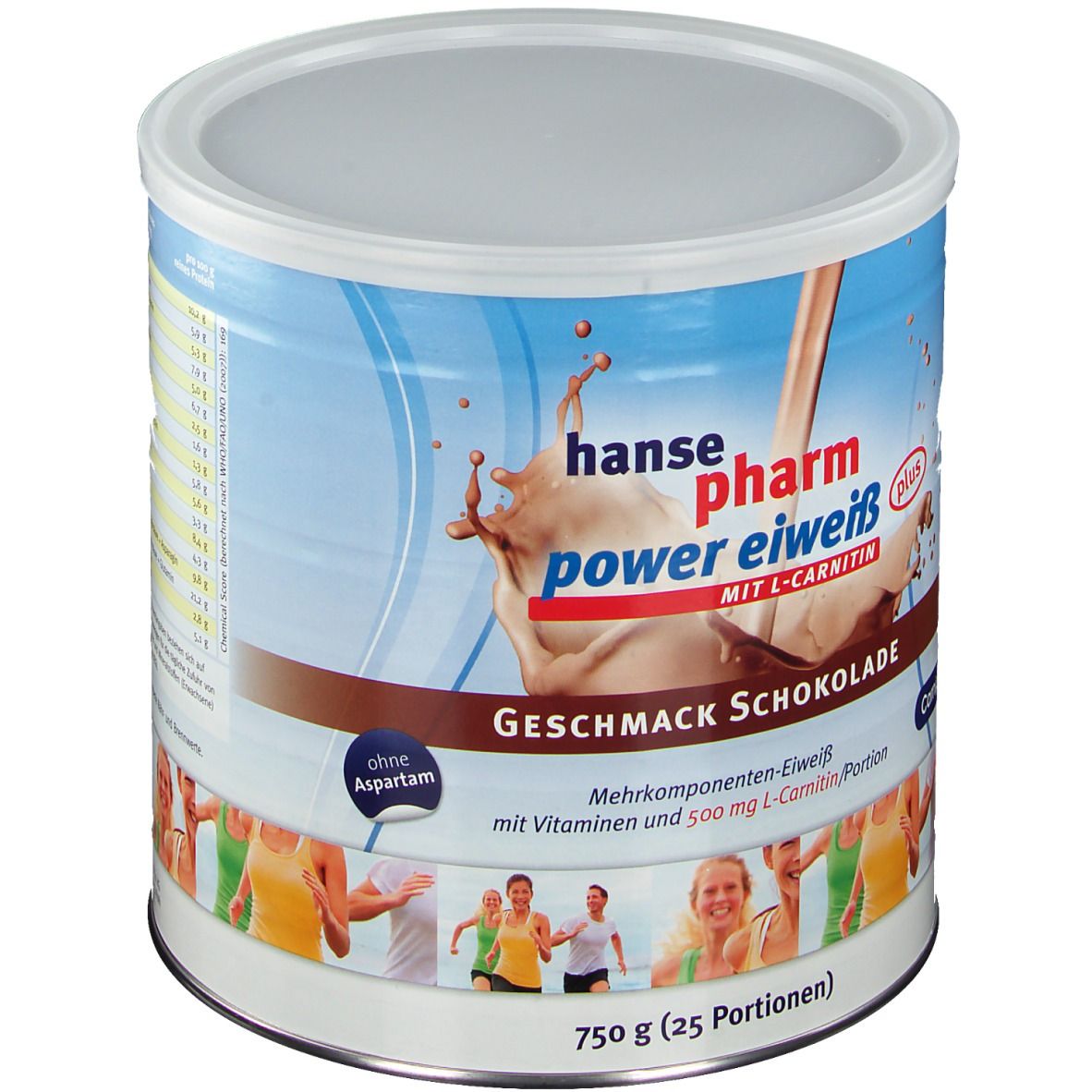 Hansepharm Power Eiweiß Plus Schoko-Geschmack